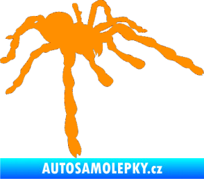 Samolepka Pavouk 013 - pravá oranžová