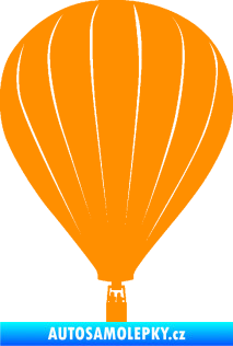 Samolepka Horkovzdušný balón 002 oranžová