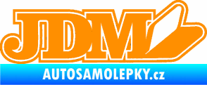 Samolepka JDM 001 symbol oranžová