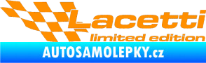 Samolepka Lacetti limited edition levá oranžová