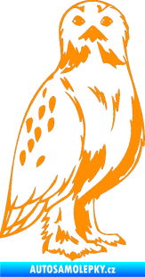 Samolepka Predators 061 pravá sova oranžová