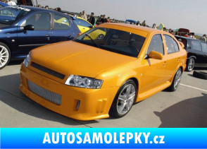 Samolepka Škoda Octavia 1 - přední oranžová