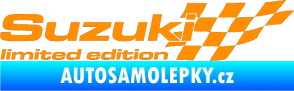 Samolepka Suzuki limited edition pravá oranžová