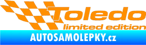 Samolepka Toledo limited edition levá oranžová