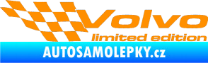 Samolepka Volvo limited edition levá oranžová