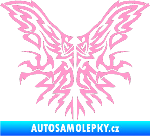 Samolepka Kapota 037 tatto dravec světle růžová