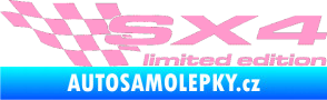 Samolepka SX4 limited edition levá světle růžová