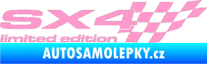 Samolepka SX4 limited edition pravá světle růžová