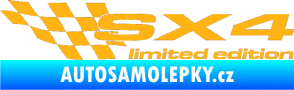 Samolepka SX4 limited edition levá světle oranžová