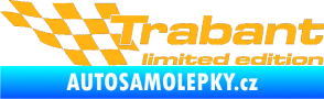Samolepka Trabant limited edition levá světle oranžová