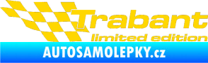 Samolepka Trabant limited edition levá jasně žlutá