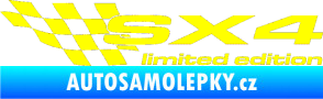 Samolepka SX4 limited edition levá žlutá citron