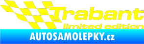 Samolepka Trabant limited edition levá žlutá citron