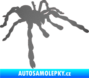 Samolepka Pavouk 013 - pravá grafitová metalíza