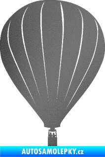 Samolepka Horkovzdušný balón 002 grafitová metalíza
