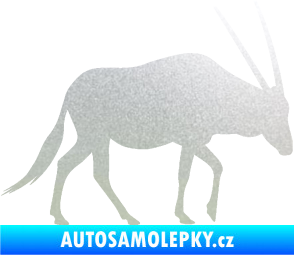 Samolepka Antilopa 001 pravá pískované sklo