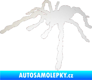 Samolepka Pavouk 013 - levá odrazková reflexní bílá