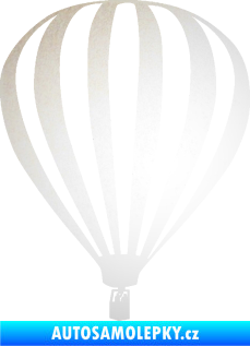 Samolepka Horkovzdušný balón 001  odrazková reflexní bílá