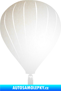 Samolepka Horkovzdušný balón 002 odrazková reflexní bílá