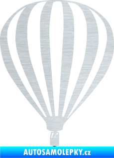 Samolepka Horkovzdušný balón 001  škrábaný hliník