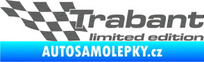 Samolepka Trabant limited edition levá škrábaný titan