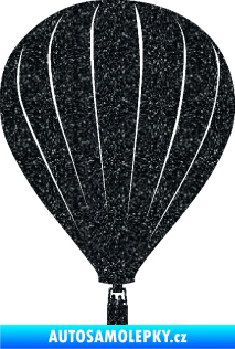 Samolepka Horkovzdušný balón 002 Ultra Metalic černá