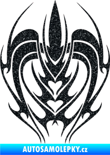 Samolepka Kapota 016 tetování Ultra Metalic černá
