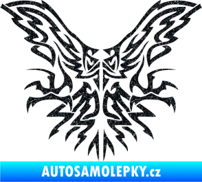 Samolepka Kapota 037 tatto dravec Ultra Metalic černá