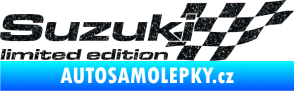 Samolepka Suzuki limited edition pravá Ultra Metalic černá