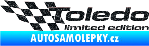 Samolepka Toledo limited edition levá Ultra Metalic černá