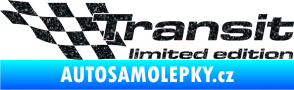 Samolepka Transit limited edition levá Ultra Metalic černá
