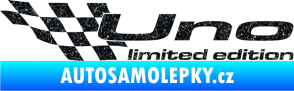 Samolepka Uno limited edition levá Ultra Metalic černá
