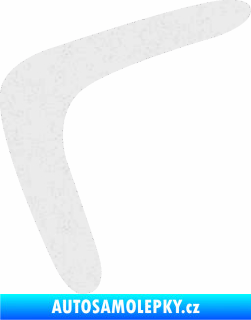 Samolepka Bumerang 001 levá Ultra Metalic bílá