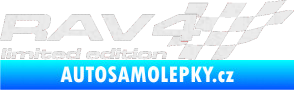 Samolepka RAV4 limited edition pravá Ultra Metalic bílá