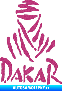 Samolepka Dakar 001 Ultra Metalic růžová