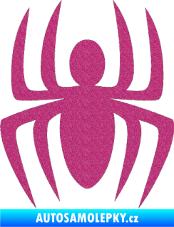Samolepka Pavouk 005 Ultra Metalic růžová