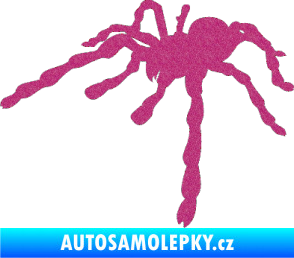Samolepka Pavouk 013 - levá Ultra Metalic růžová
