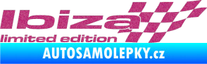 Samolepka Ibiza limited edition pravá Ultra Metalic růžová