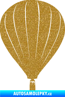 Samolepka Horkovzdušný balón 002 Ultra Metalic zlatá