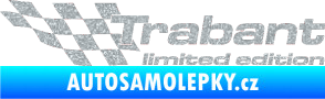 Samolepka Trabant limited edition levá Ultra Metalic stříbrná metalíza