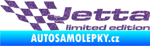 Samolepka Jetta limited edition levá Ultra Metalic fialová