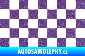 Samolepka Šachovnice 002 Ultra Metalic fialová