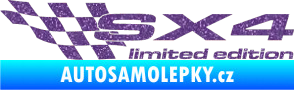 Samolepka SX4 limited edition levá Ultra Metalic fialová