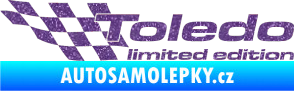 Samolepka Toledo limited edition levá Ultra Metalic fialová