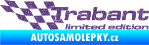 Samolepka Trabant limited edition levá Ultra Metalic fialová