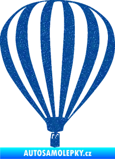 Samolepka Horkovzdušný balón 001  Ultra Metalic modrá