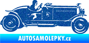 Samolepka Interiér 007 pravá auto Ultra Metalic modrá