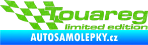 Samolepka Touareg limited edition levá 3D karbon zelený kawasaki