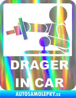 Samolepka Drager in car 004 Holografická