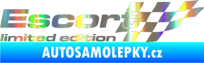 Samolepka Escort limited edition pravá Holografická
